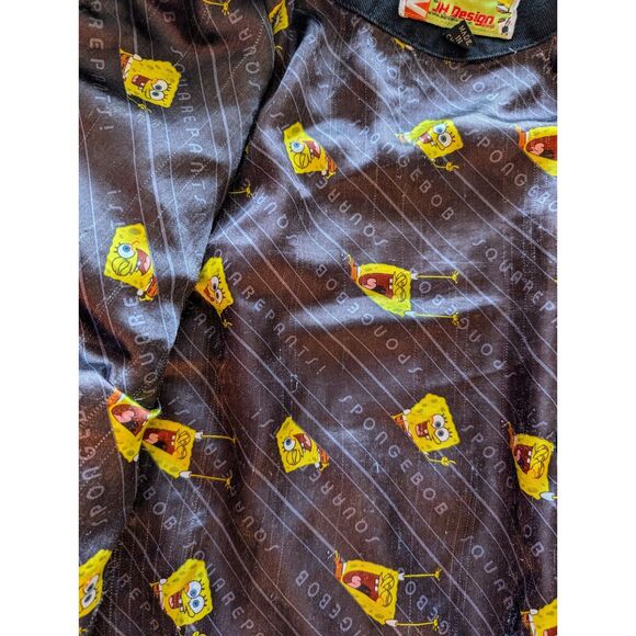 JH Design SpongeBob SquarePants Kids Jacket Nickelodeon Graphic Black - Picture 4 of 10